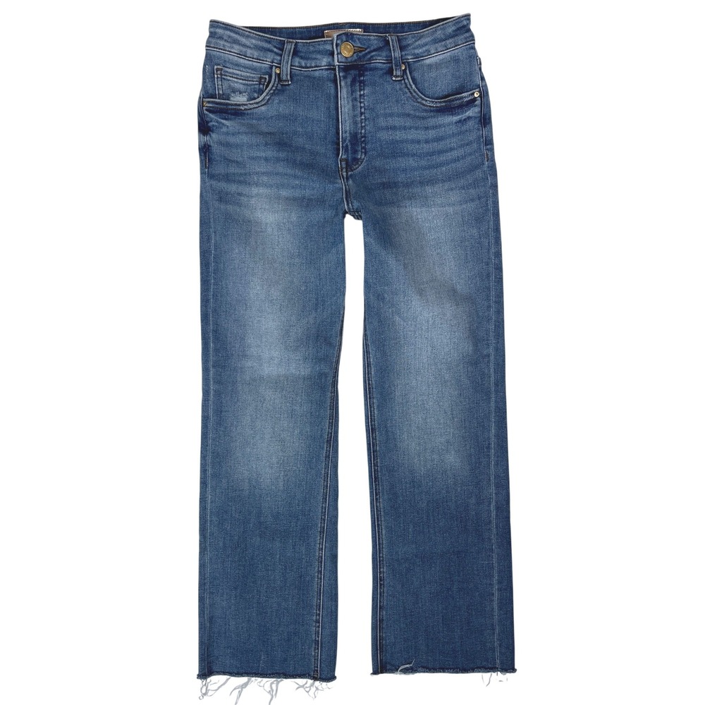 KUT from the Kloth Kelsey Fab Ab Ankle Flare Jeans 4 90s Retro Boho Festival 27
